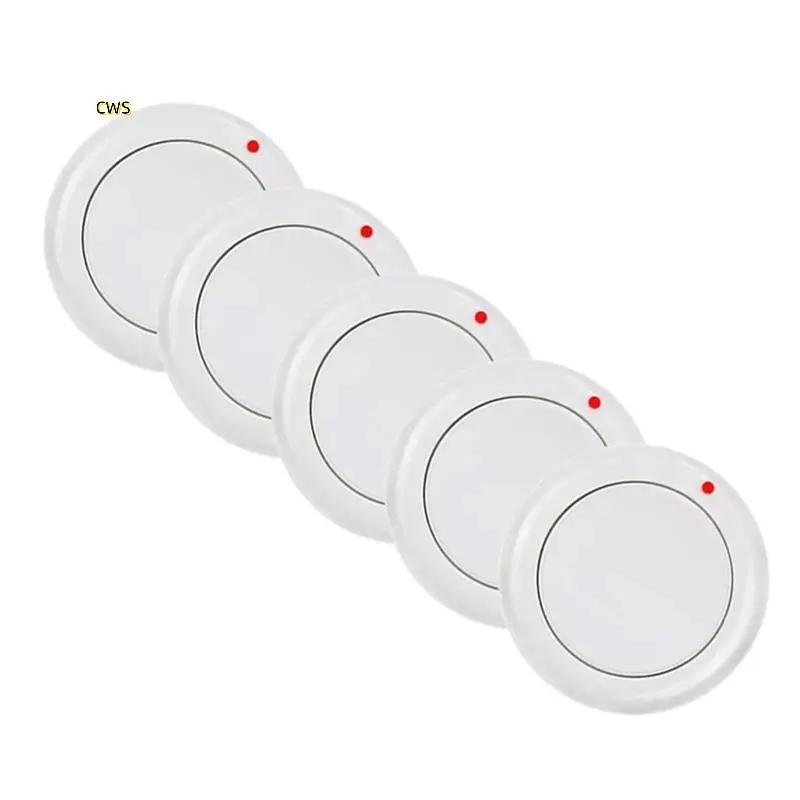 433Mhz copia inalámbrica interruptor de Control remoto interruptor de botón de Control remoto inalámbrico código de aprendizaje