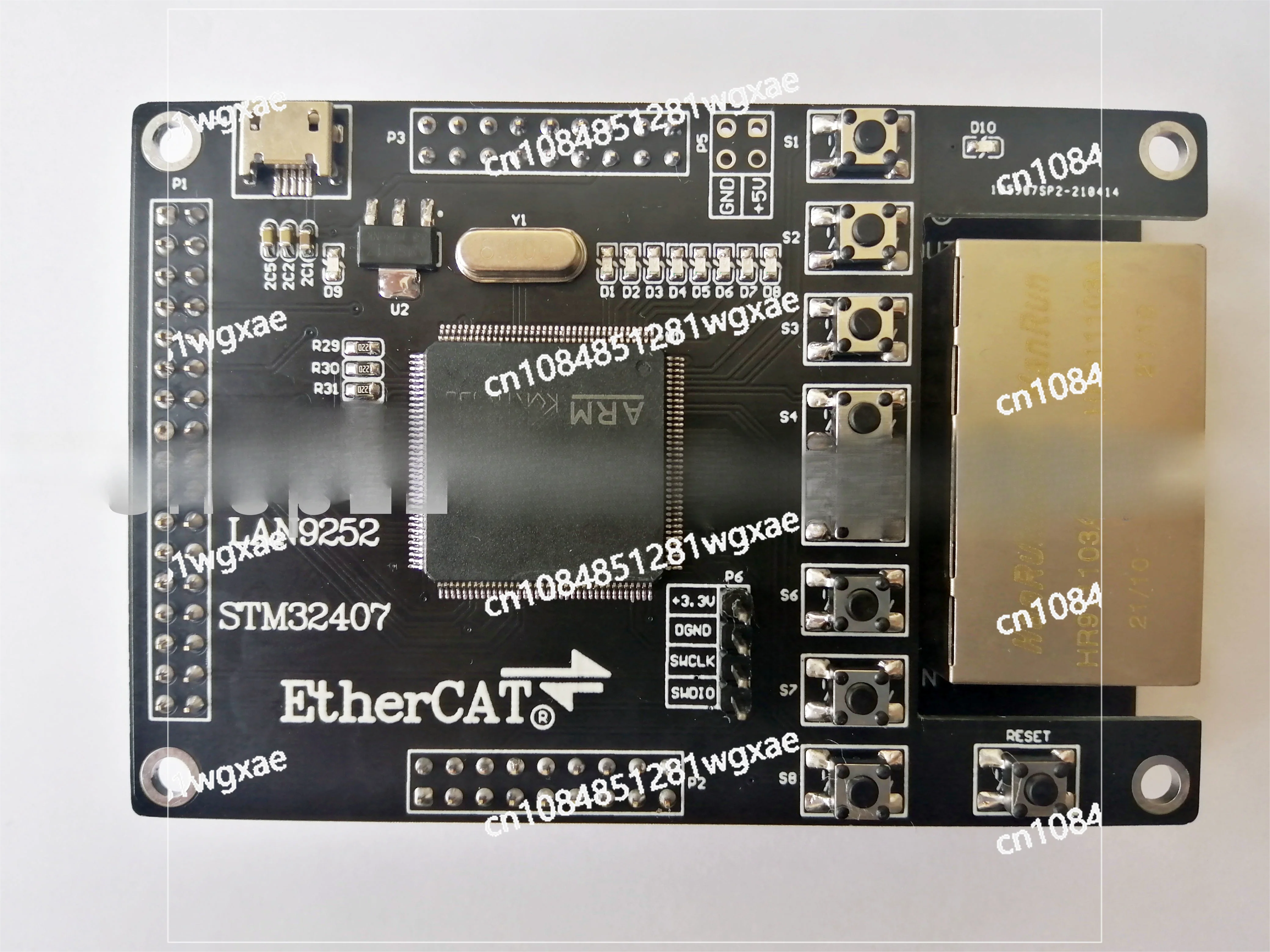 Development Board LAN9252 Slave LAN9252, EtherCAT Slave 16IO CIA402