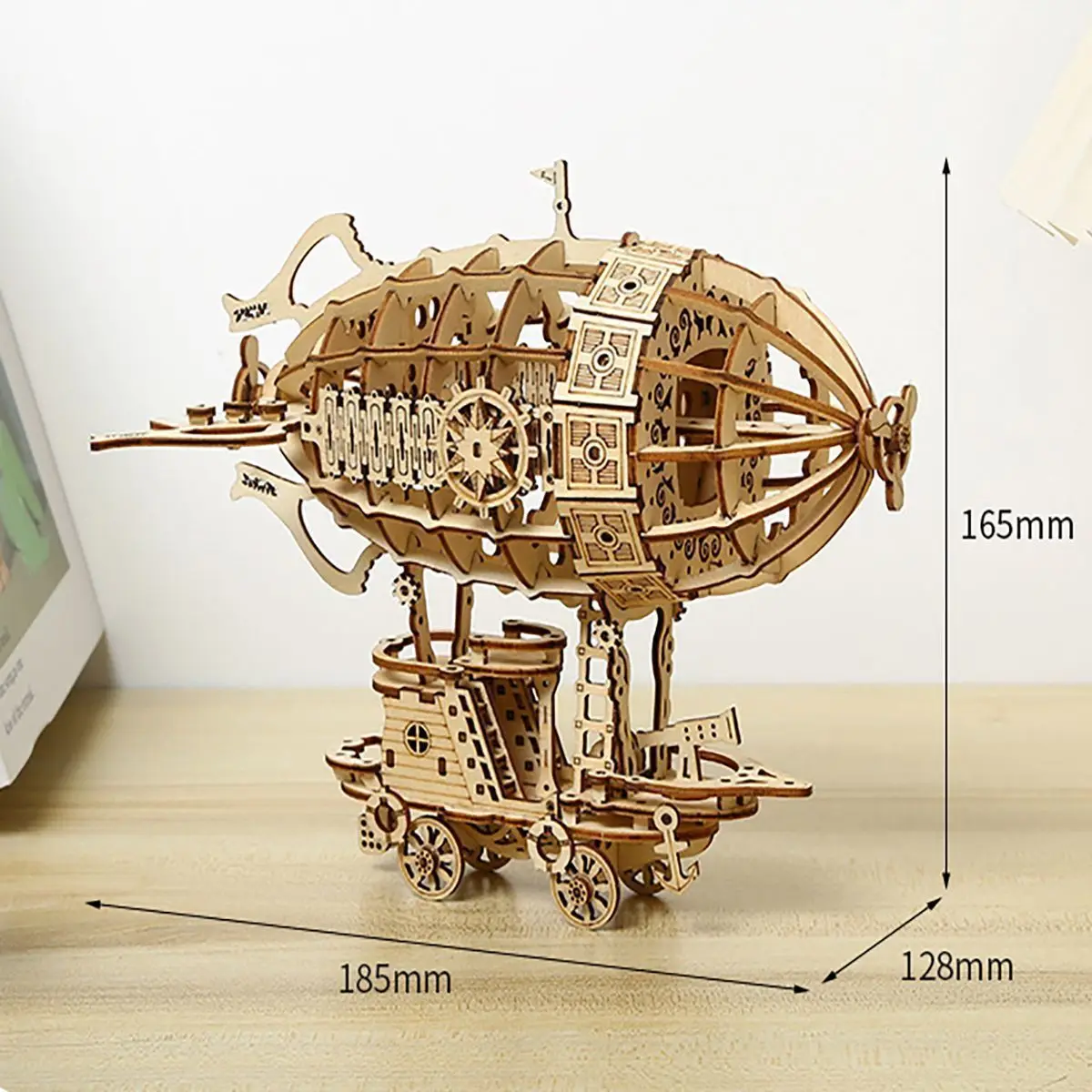 

Wooden assembly model airship type tenth-level difficulty puzzle 3D three-dimensional exquisite birthday gift