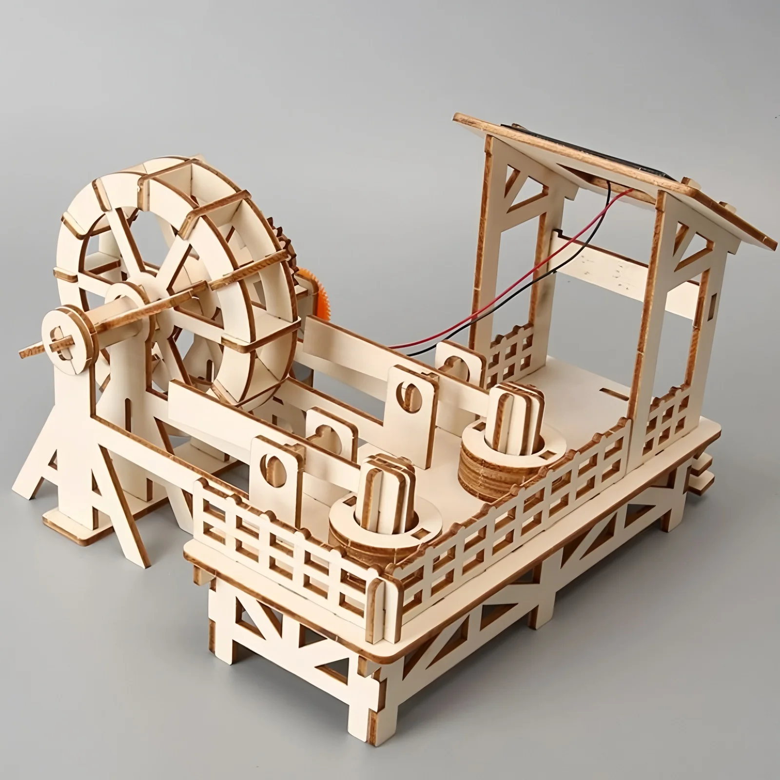 Diy wetenschaps- en onderwijsspeelgoed voor kinderen op zonne-energie, met de hand geassembleerde modellen, wetenschaps- en onderwijsspeelgoed Cadeau