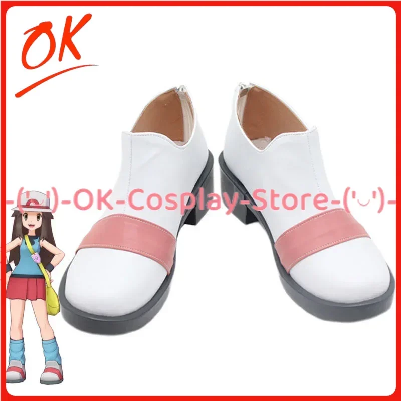 

[На заказ] обувь для косплея в виде листьев, аниме-игры, костюм для ролевых игр, реквизит, Хэллоуин, карнавал, праздничная вечеринка, ботинки из искусственной кожи с круглым носком