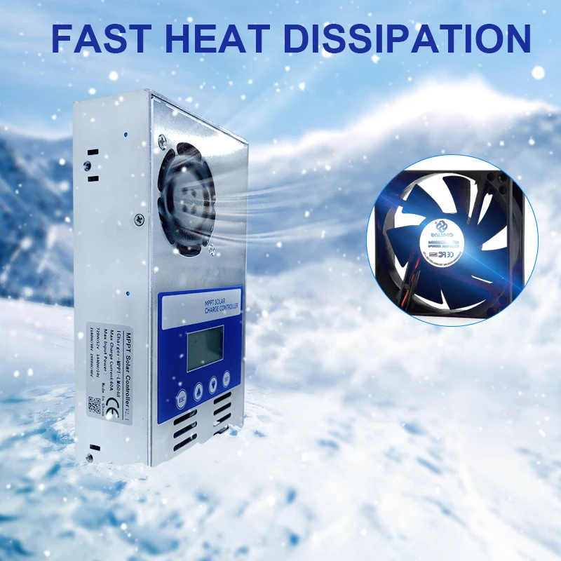 Contrôleur de Charge solaire Contrôleur de Charge solaire 60 Ampères