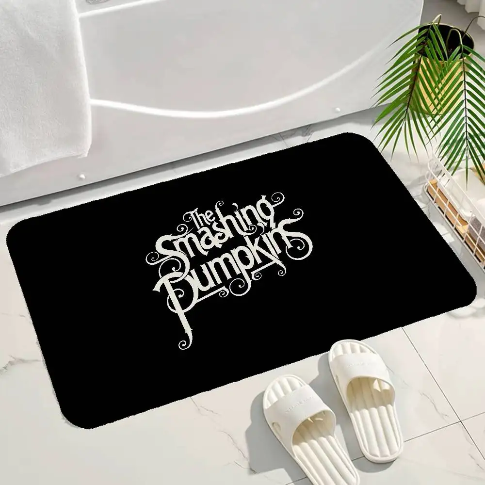 

Band The S-Smashing Pumpkins Door Mat Washable Non-Slip Living Room Sofa Chairs Area Mat Kitchen Doormat Area Rug