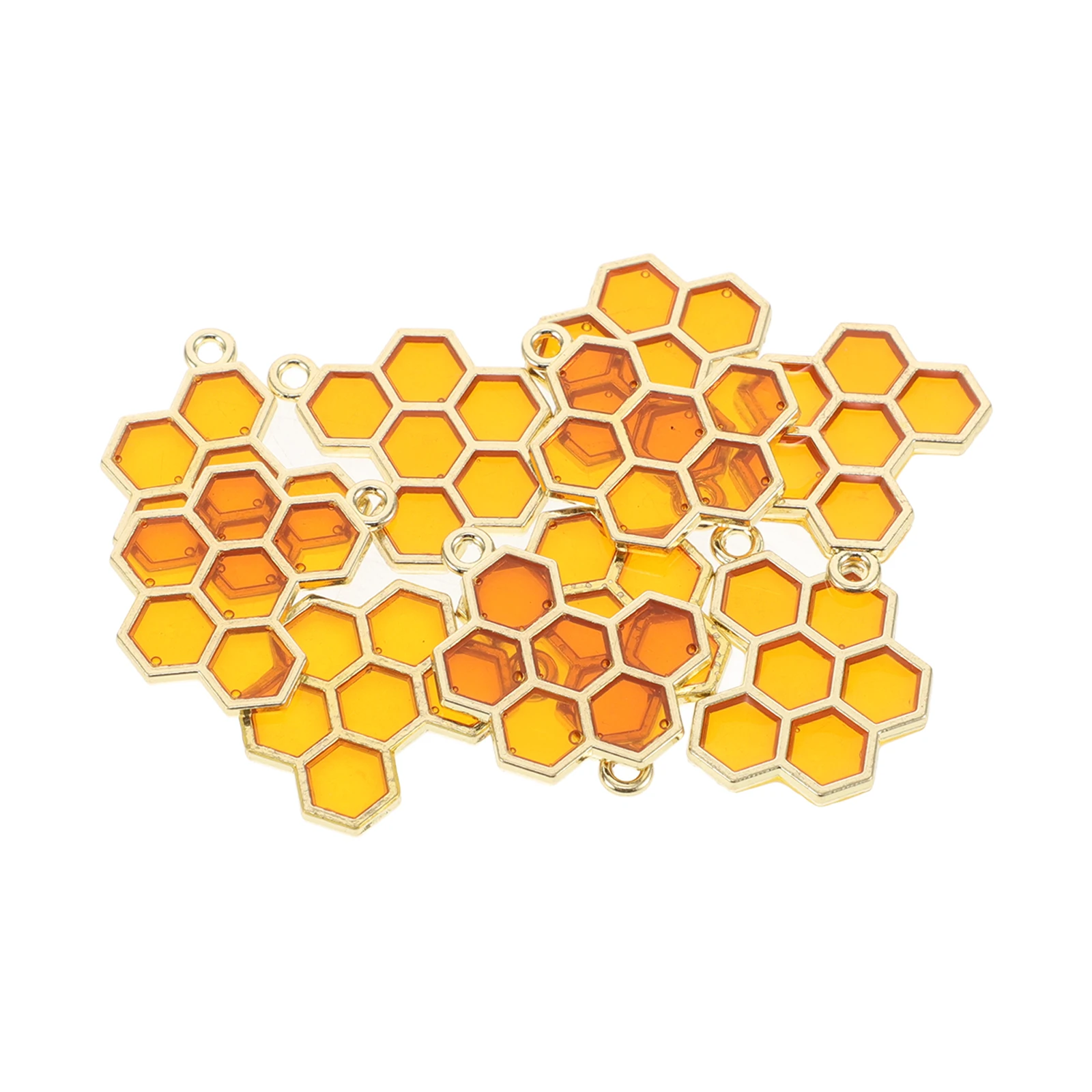 

10 Pieces Beehive Shaped Alloy Pendant for DIY Jewelry Making Accessories Durable Practical Earrings Necklace Bracelet Jewelry