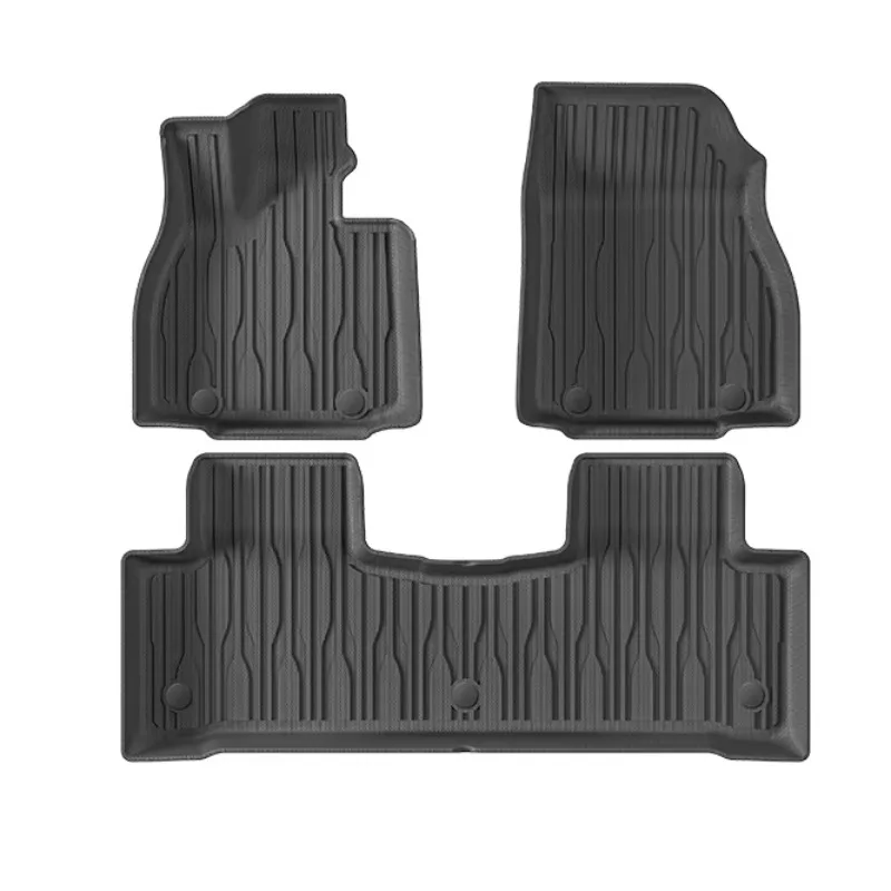 Car Floor Mat for BYD Sealion 07 EV Waterproof Foot Mats 3d Tpe Mats for BYD Non Slip Design Black Car Carpet Accessories