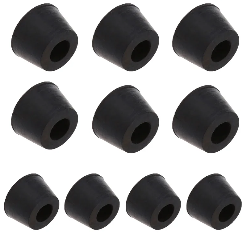 LXAF 20 Pcs Rubber Instrument for Case Non-slip Cabinet Box Foot Bumpers Feet 17x10x1