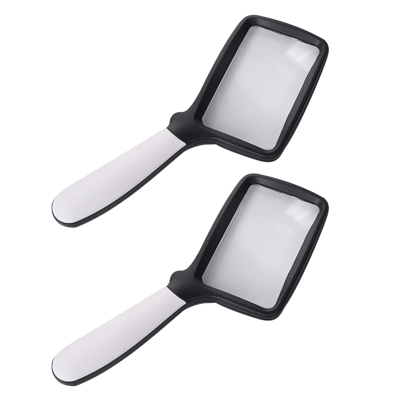 

Прямоугольная лупа Magnifold со светодиодной подсветкой, 2X/3X Power, подходит для проверки чтения, низкая для зрения, хобби и