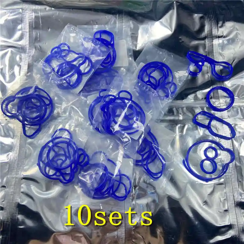 10Set NEW Oil Cooler Seals Kit For Holden JH 1.4L A14NET Turbo Barina TM MJ 1.4L Trax TJ 55566784, 55565385, 55568536, 55568539