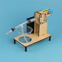 Physics STEM Technology Gadget Kids Science Toys Automatic Water Pump Machine Educational Toys for Children DIY Craft