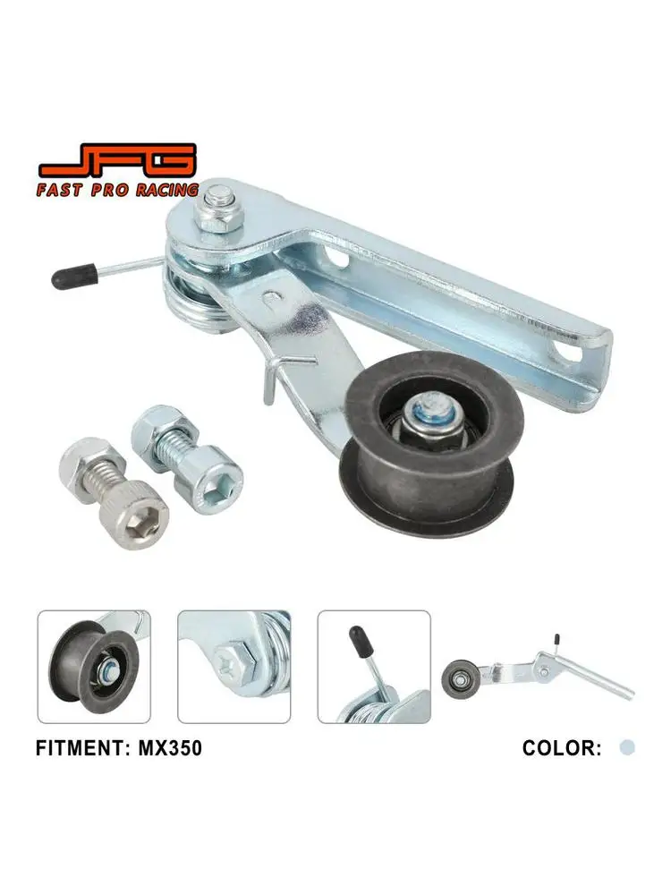 AliExpress JFGRACING Motorcycle Accessories Chain Tensioner Kit Chain Adjuster With Guide Wheels Pulley  Roller Tool For MX 350 Dirt Pit Bike Iron