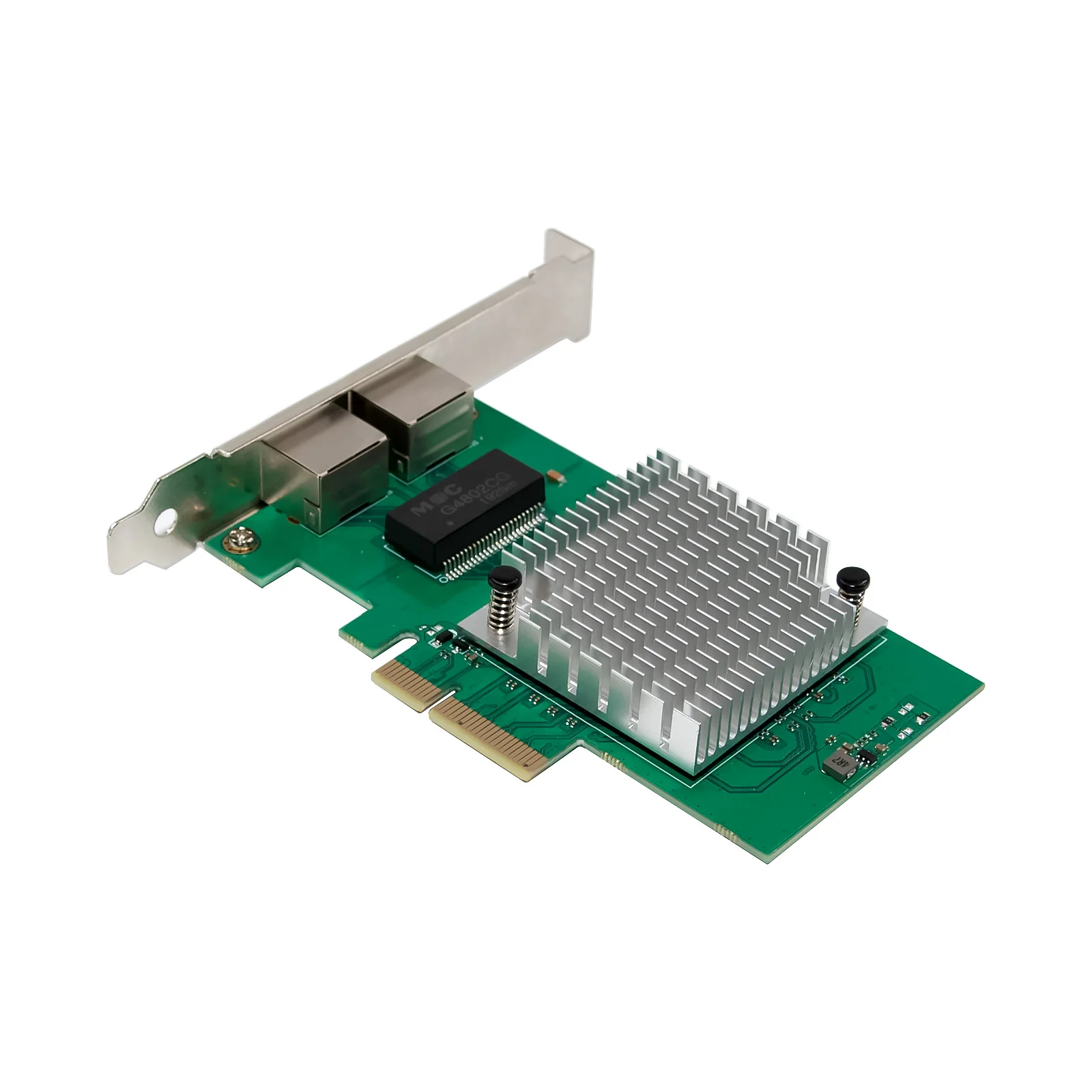 SUNWEIT ST7258 PCIe Dual Port 2.5G Ethernet NIC Intel I225-V Produto Externo em Estoque