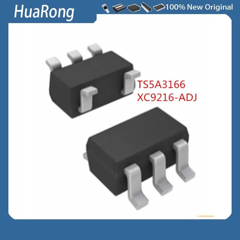 20 قطعة/الوحدة TS5A3166DBVR TS5A3166DBV TS5A3166 JASF JAS * JASR XC9216-ADJ XC9216 1F9 SOT23-5 #1