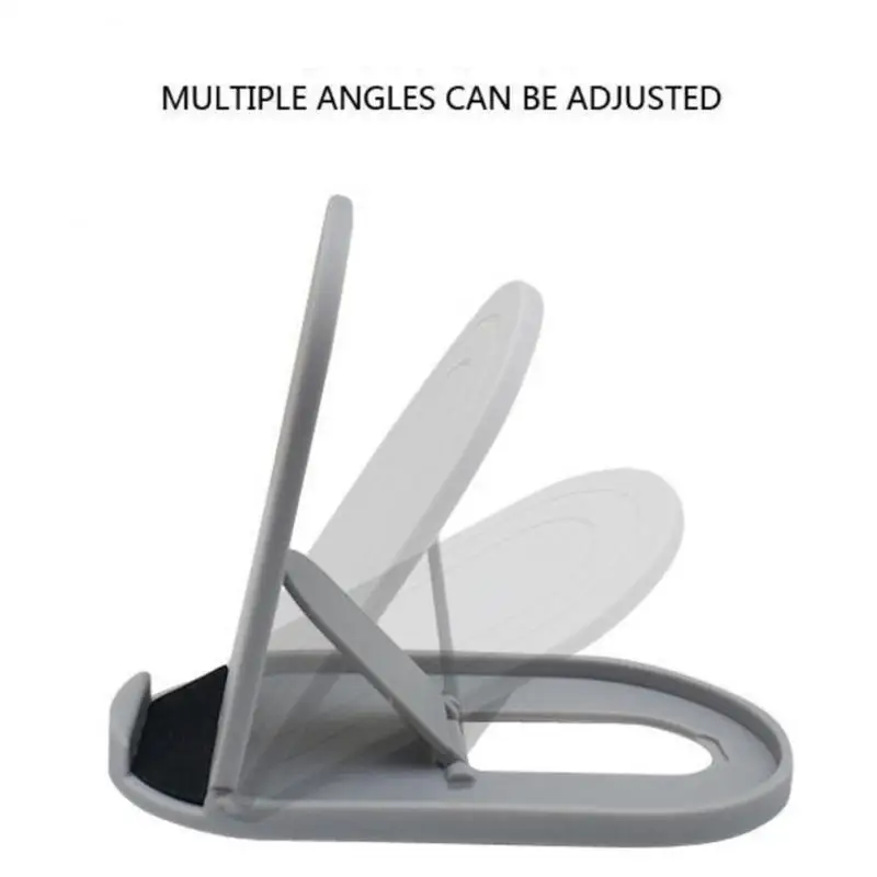 1pcs New Multi-Functional Mobile Phone Support Adjustable Plastic Desktop Support Universal Folding  Mobile Phone Bracket