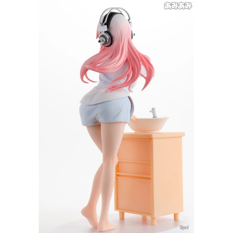 FuRyu figuras especiales originales genuinas, SUPER SONICO, productos estáticos de modelos de juguete de figuras circundantes y bellezas, 20cm