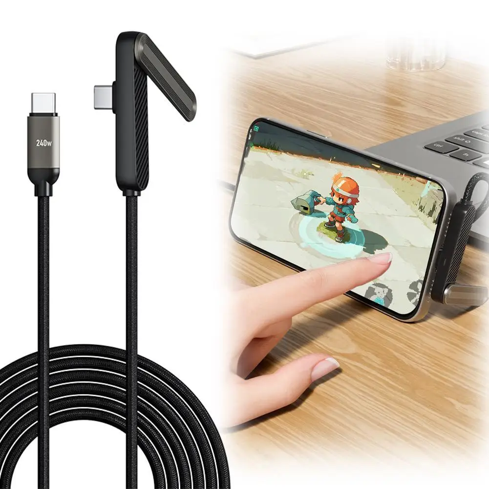 For Basemo 65/240W Invisible Holder Charger Intelligent Fast Charging Data Cable Mobile Phone And Tablet Folding Stand