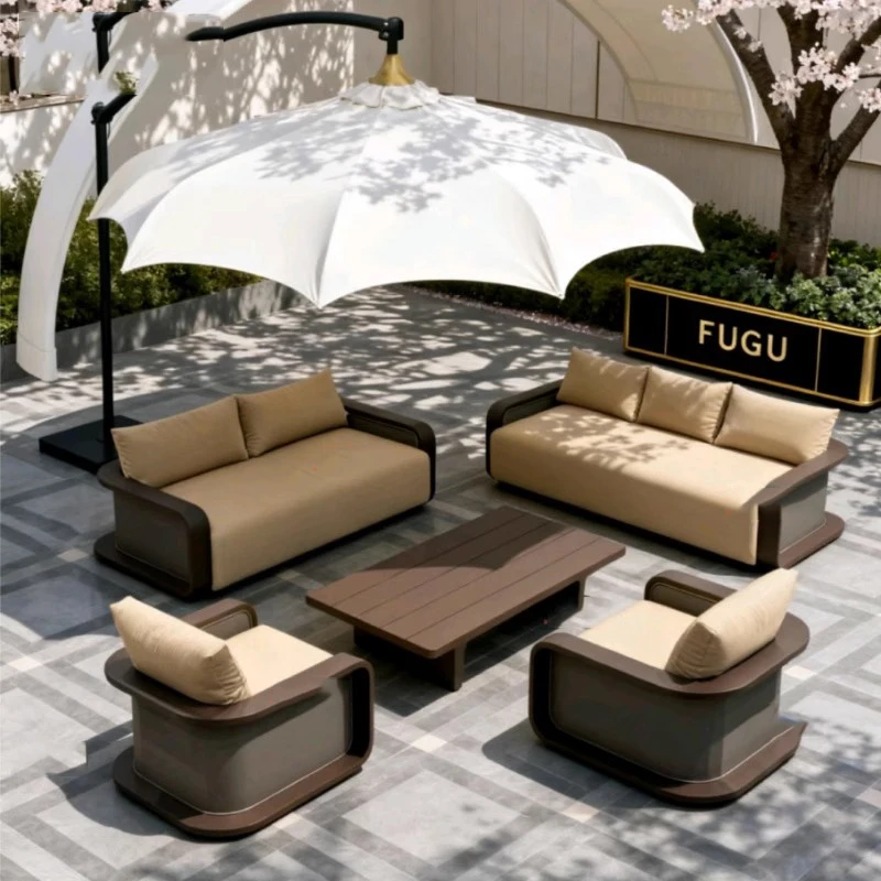 

Outdoor Sofa Garden Furniture Sets Modern Villa Courtyard Design Garden Furniture Sets Hotel Open-air Muebles Balcony Furniture