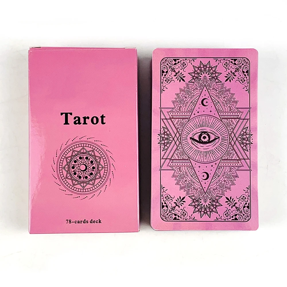 Hot-selling Tarot Cards 78 Pcs Tarot Deck Family Gathering Game Card Classic Design For Beginners & Pros, Ideal For Divination,