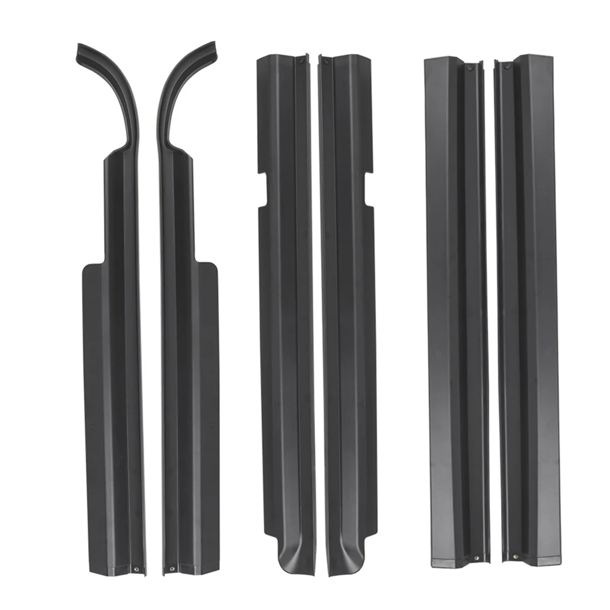 

A02Q-Car Window Roof Rain Gutter for Ford Bronco 4-Door 2021-2024 Side Window Deflectors Rain Driverter Accessories