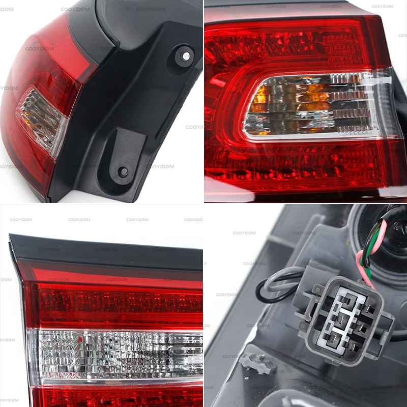 Car LED Tail Light For Jeep Cherokee 2014-2018 Rear Brake Taillight Lamp Fog Lamp 68102906AF 68102907AF 68102921AC 68102920AB