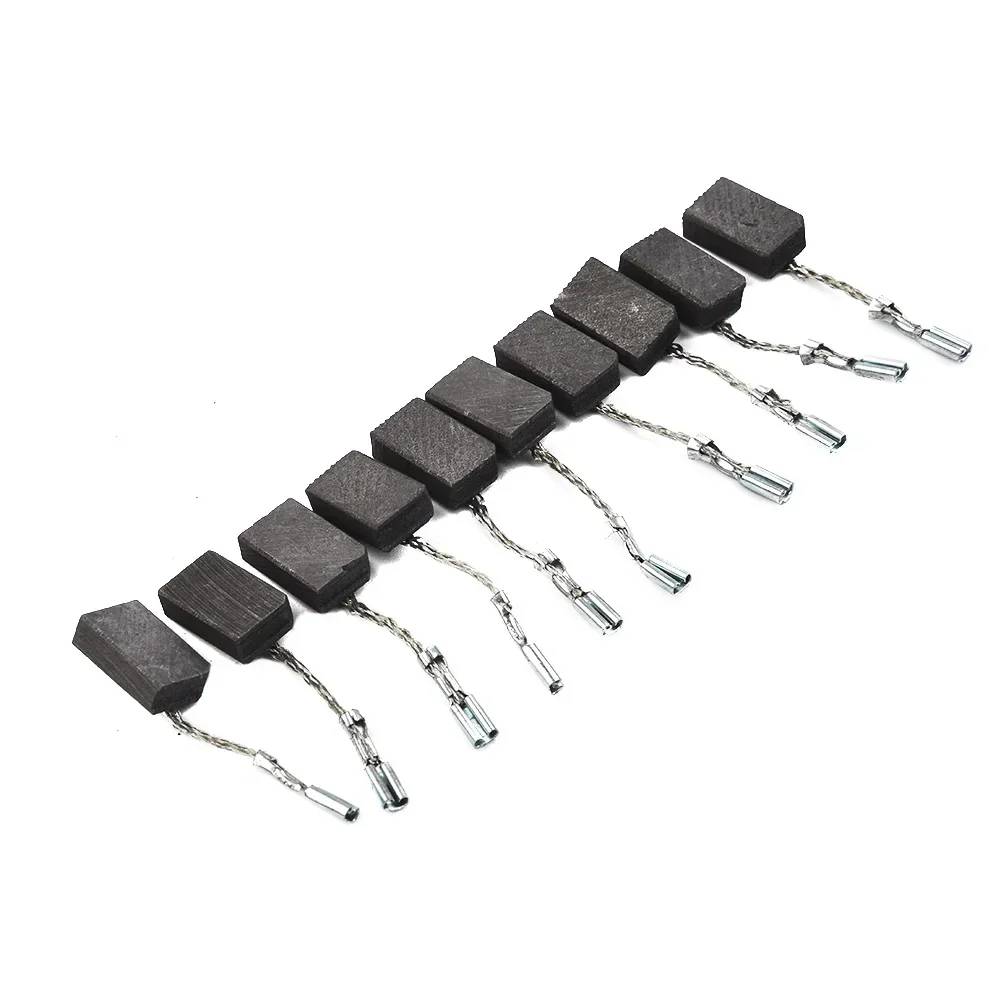 

Guarantee Superior Power Tool Functionality With 10pcs Carbon Brushes For Metabo Angle Grinder WQ 1400WQ 1000WQ