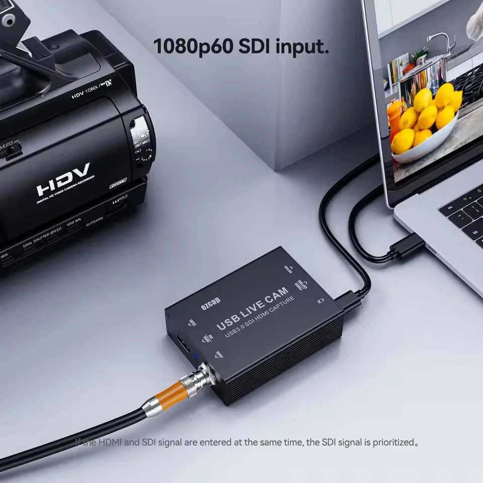 4K 30hz USB3.0 HDMI Video Game Capture Card 1080p SDI Live Streaming Box Game Recorder Grabber 1080P 120fps for PC PS5 Camera
