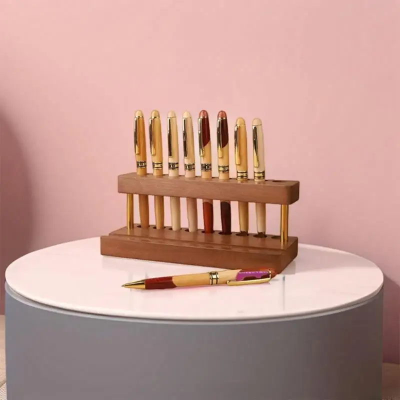 

Fashion Desk with Pen Storage and Phone Stand Pen Tray Texture Suitable for Office School Use