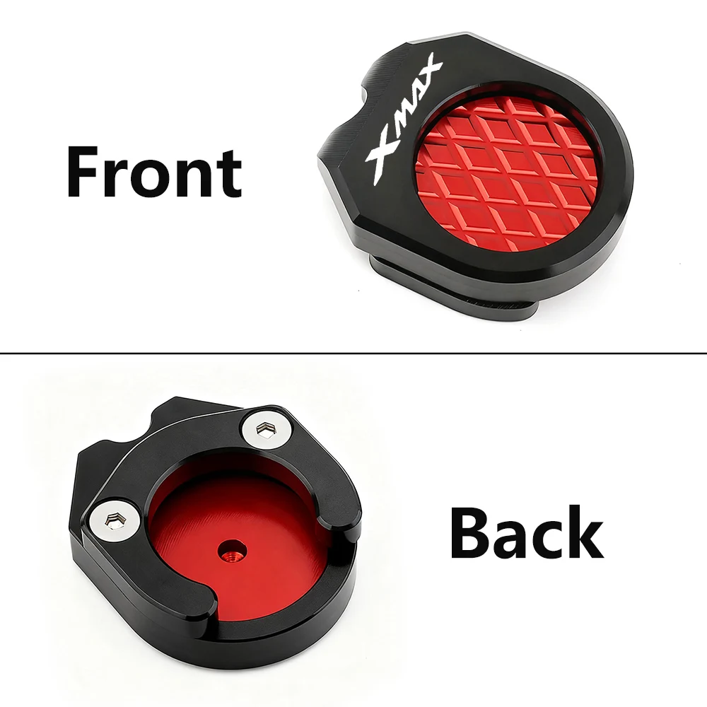 For XMAX300 XMAX250 XMAX 300 XMAX 250 Motorcycle Main Stand Senter Stand Enlarge Pad Anti-slip Cover view 3