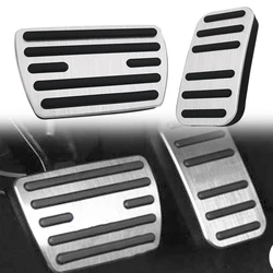1 Set Car Brake Gas Accelerator Foot Pedal Cover Pad Anti Slip Fit for Acura ILX MDX RDX TLX Honda CRV Civic 10th Accord Odyssey