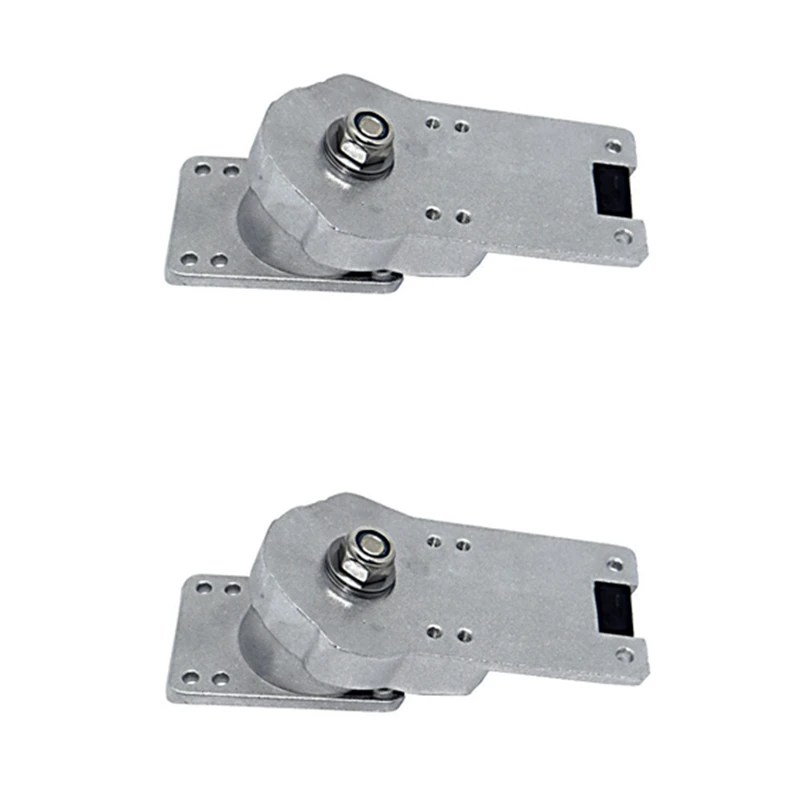 בסיס סוגר סקייטבורד 7 אינץ 'קרקע מחלחן שחור s7 היגוי גשר גשר בסיס האביב כפול