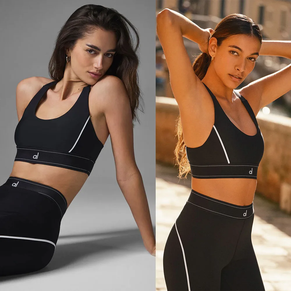 Black Suit Up Bra High-Waist Suit Up Legging Women Yoga Set Workout Suits Crop Fitness Gym Workout Tops Slim Fit Fitness Pants