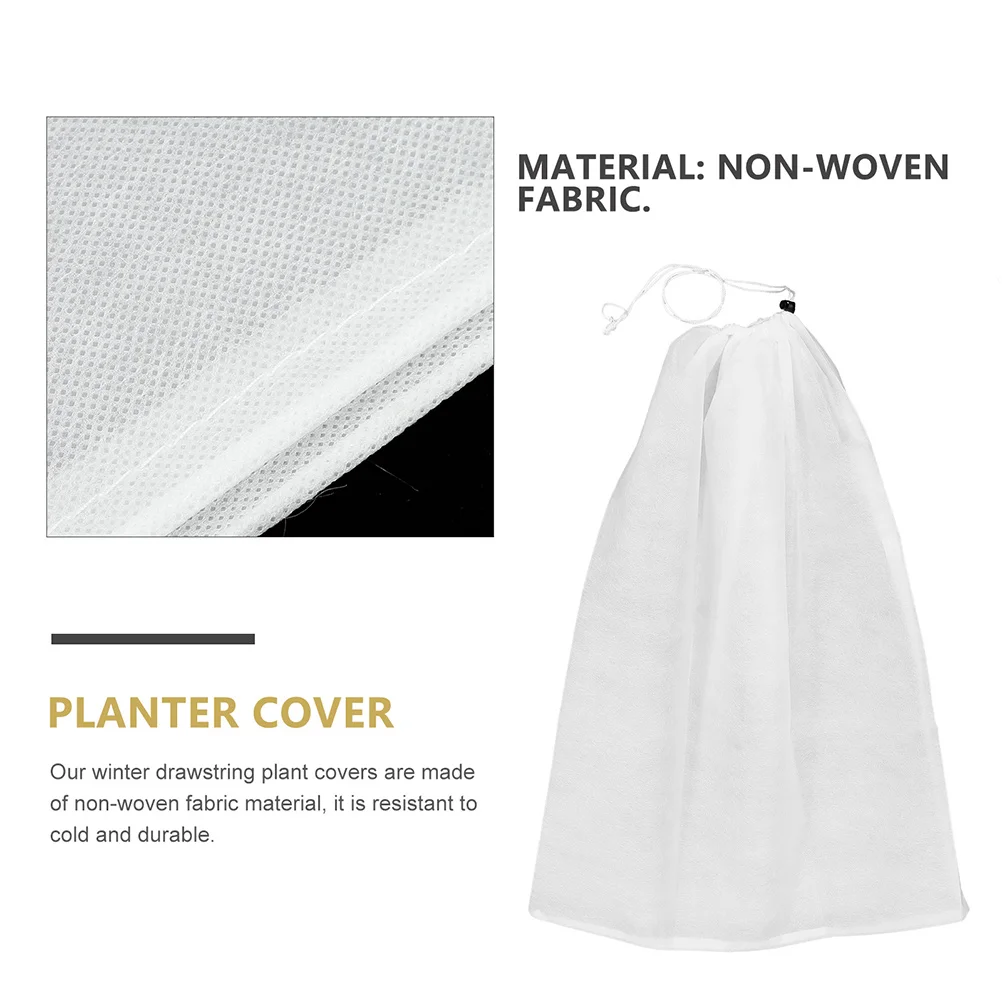 

3pcs Plant Frost Protection Covers Non-woven Fabric Freeze Blankets for Outdoor Plants Winter Fruit Tree Covers Breathable