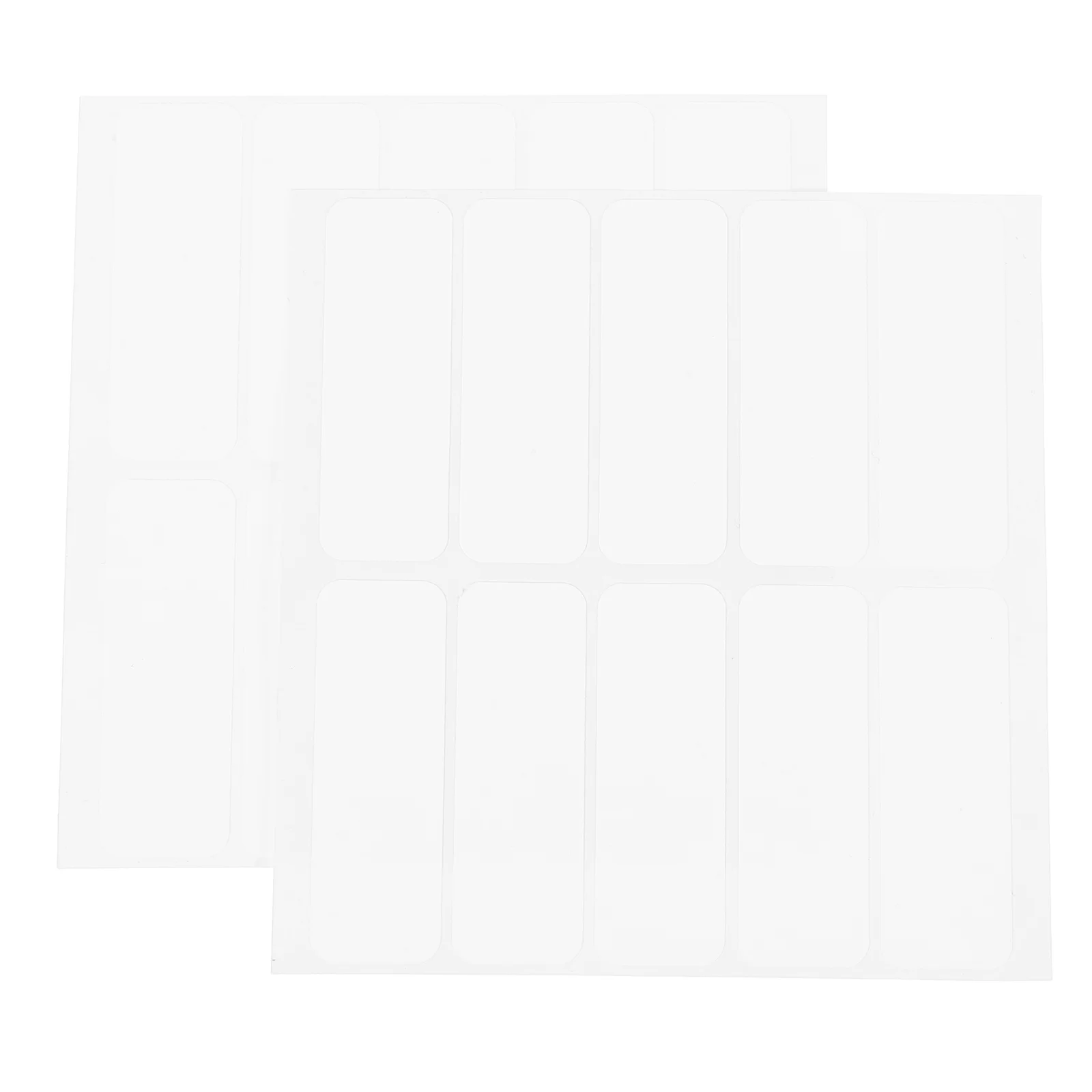 20 قطعة تسميات النسيج للكتابة الحديد على الملابس اسم العلامات الغسيل التمريض المنزل مكتب الملابس تحديد الملابس التسمية #2