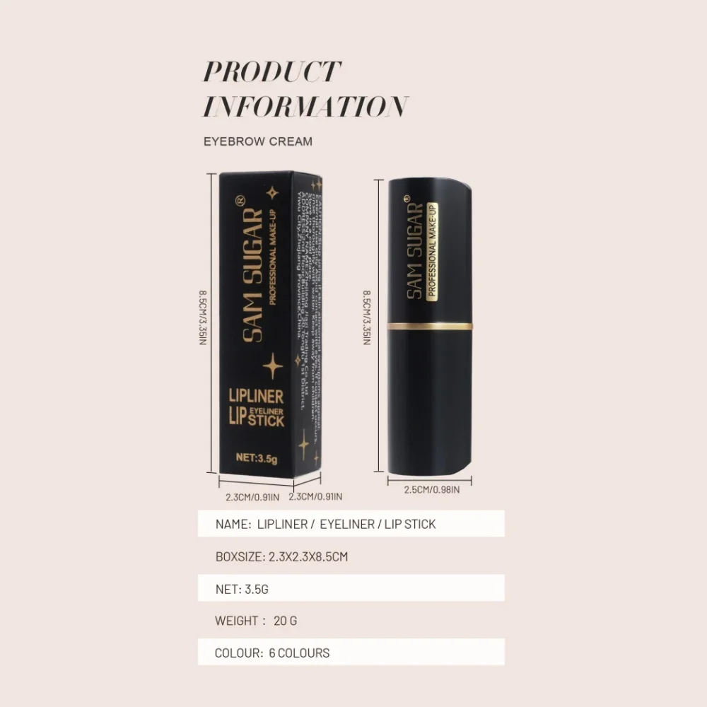 Czarny, długotrwały eyeliner w pisaku, 24-godzinny wodoodporny żelowy kosmetyk do makijażu, szybkoschnący konturówka do ust, rozświetlacz do efektu smokey eye.