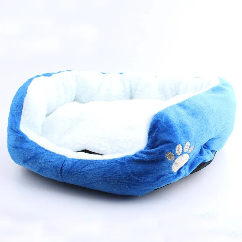 Cat nest for all seasons summer cool nest cat bed house mat embroidered dog paw cat and dog nest internet celebrity pet supplies