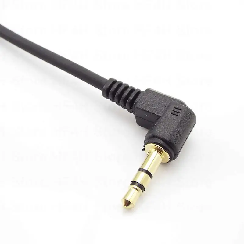 Wtyczka do kabla Audio kąt prosty 90 stopni 3.5mm Aux M/ M kabel do mobilnego samochodu linia MP4 odtwarzacz przewód AUX kabel