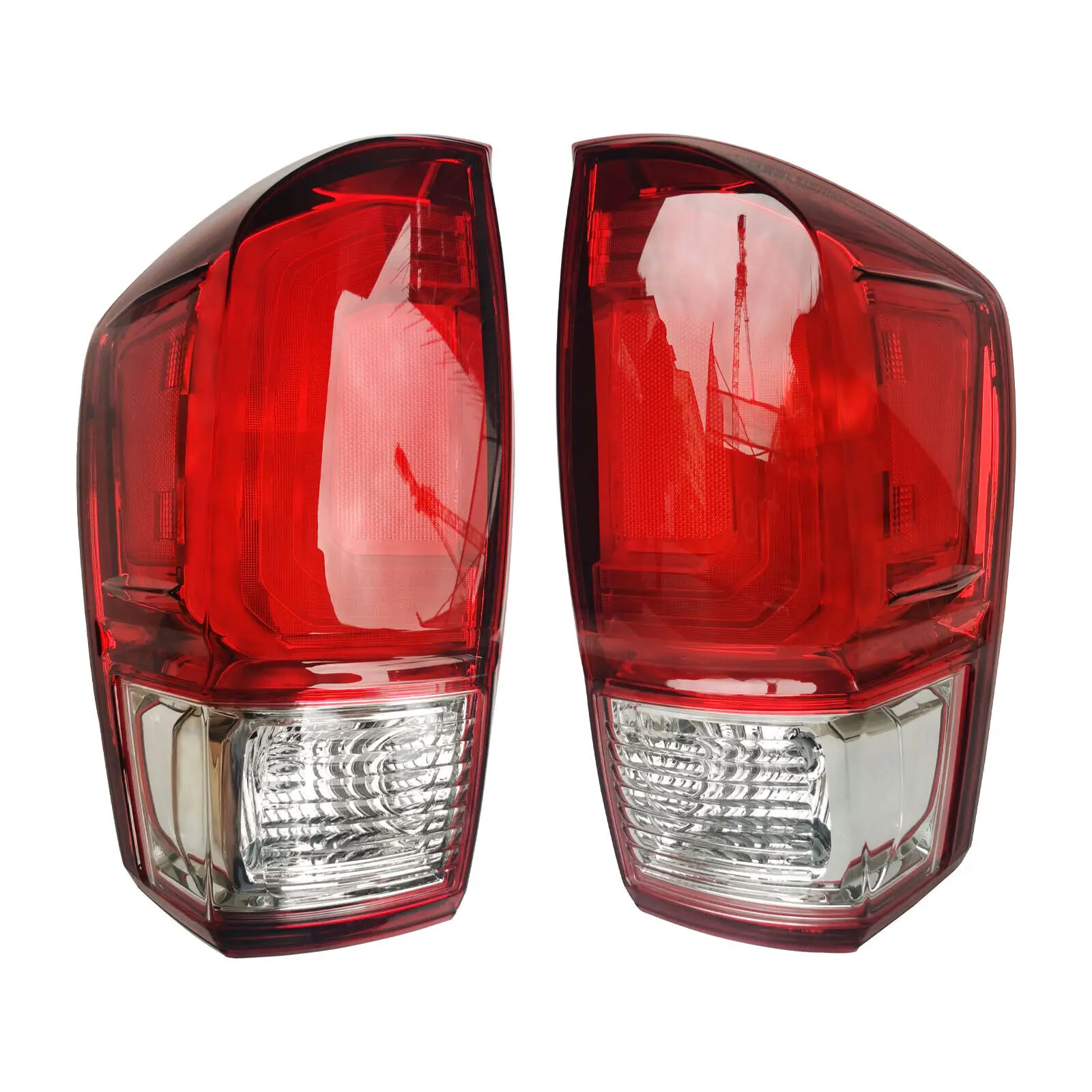 

Pair Tail Lights Rear Brake Lamps for Toyota Tacoma 2016-2021 2.7L 3.5L Left & Right 8156004170 8155004170 TO2800197 TO2801197