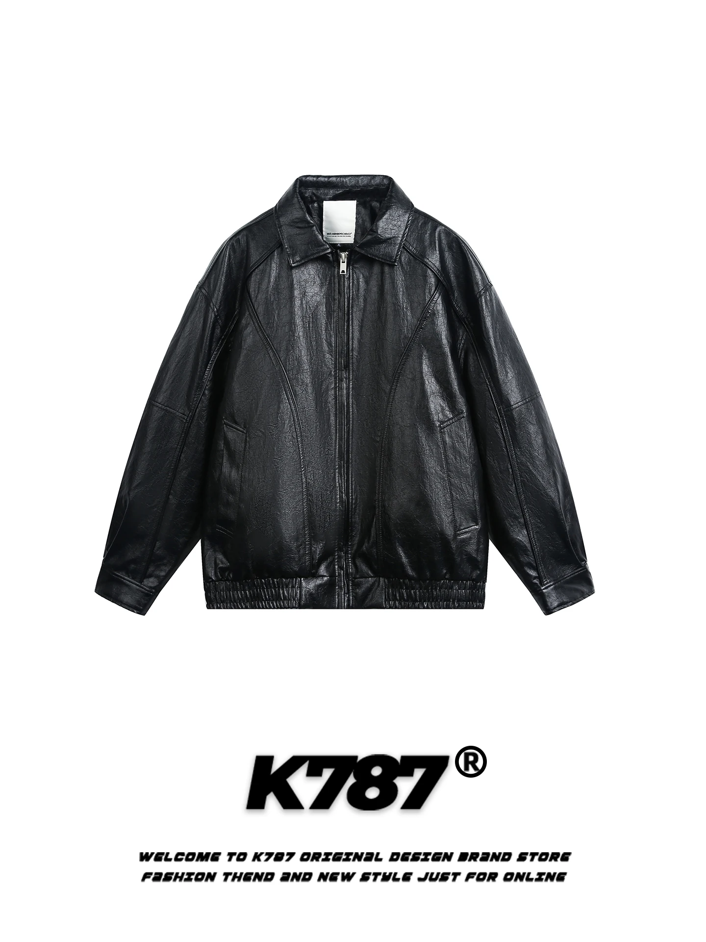 

Мужская куртка K787 в американском стиле с воротником из искусственной кожи, 90% белый утиный пух, байкерская уличная верхняя одежда для пар