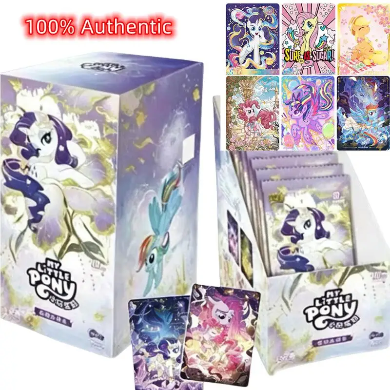 cartes-kayou-authentiques-my-little-pony-cartes-mignonnes-d'amitie-eternelle-cartes-princesse-rares-sc-sgr-cartes-a-collectionner-jouets-cadeaux