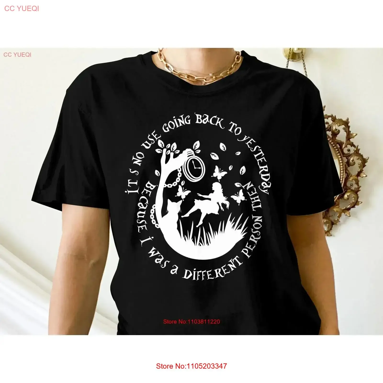 

Inspirational Wonderland T Shirt Bold Motivational Perfect for Dreamers Daily Reminder Life Mantra vintage Washed Versatile