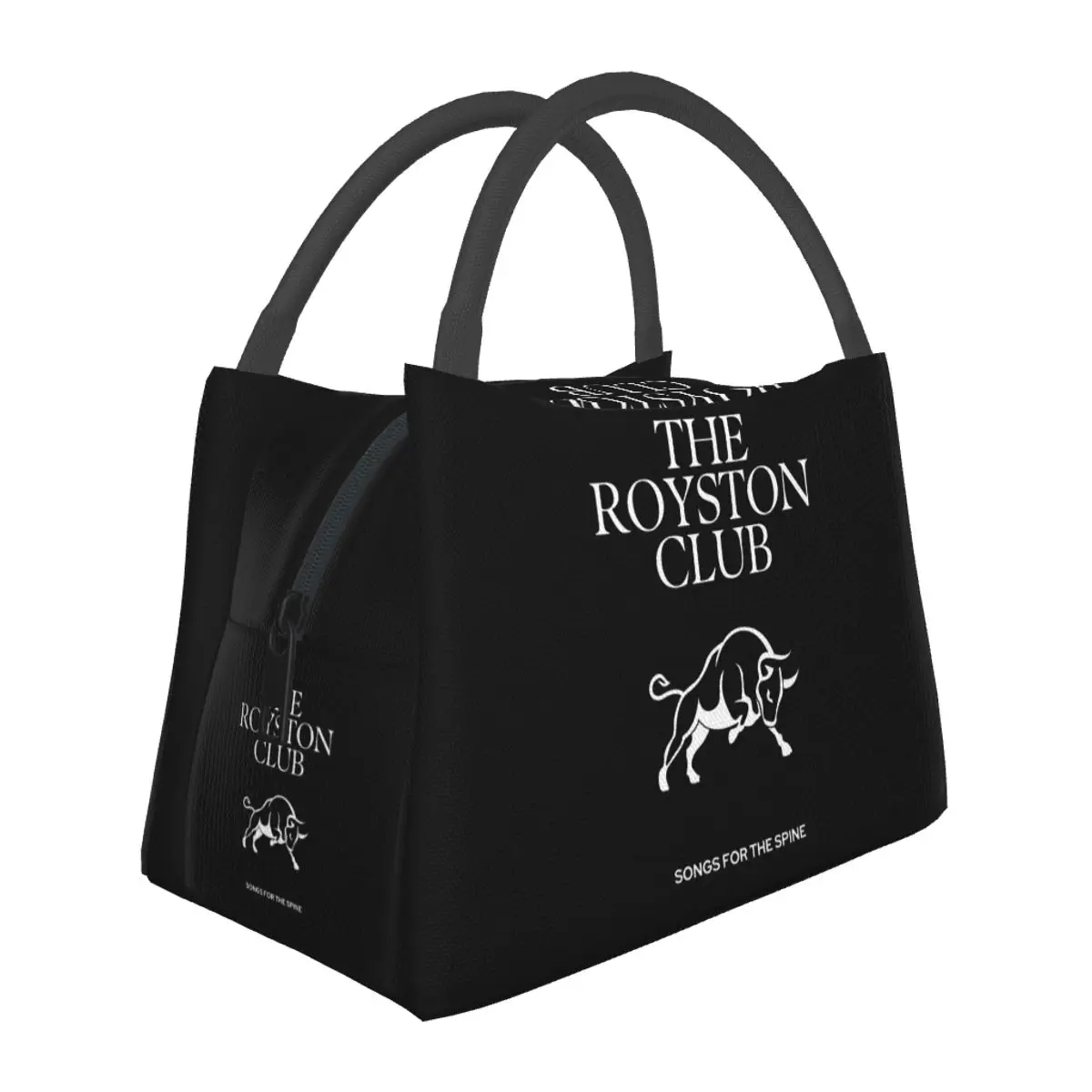 The Royston Club Songs For The Spine Lunch Bag for School Bento Storage Food Boxes Container Cooler Thermal Lunch Box Tote