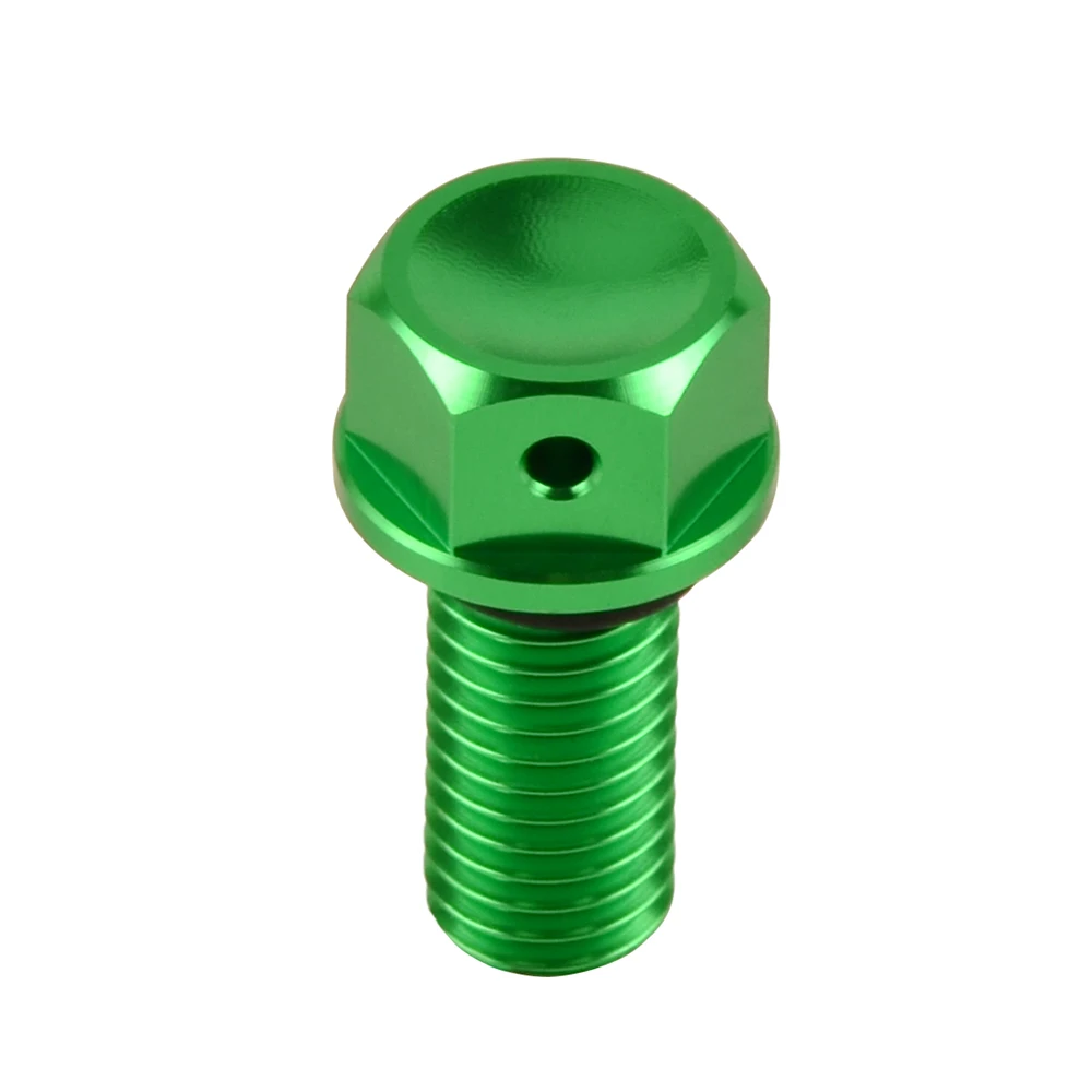 Nicecnc parafuso magnético do tampão de drenagem de óleo para kawasaki kx450f kx 450f kxf 450 2006-2015 klx450r klx 450r 2008-2009 2018 2019