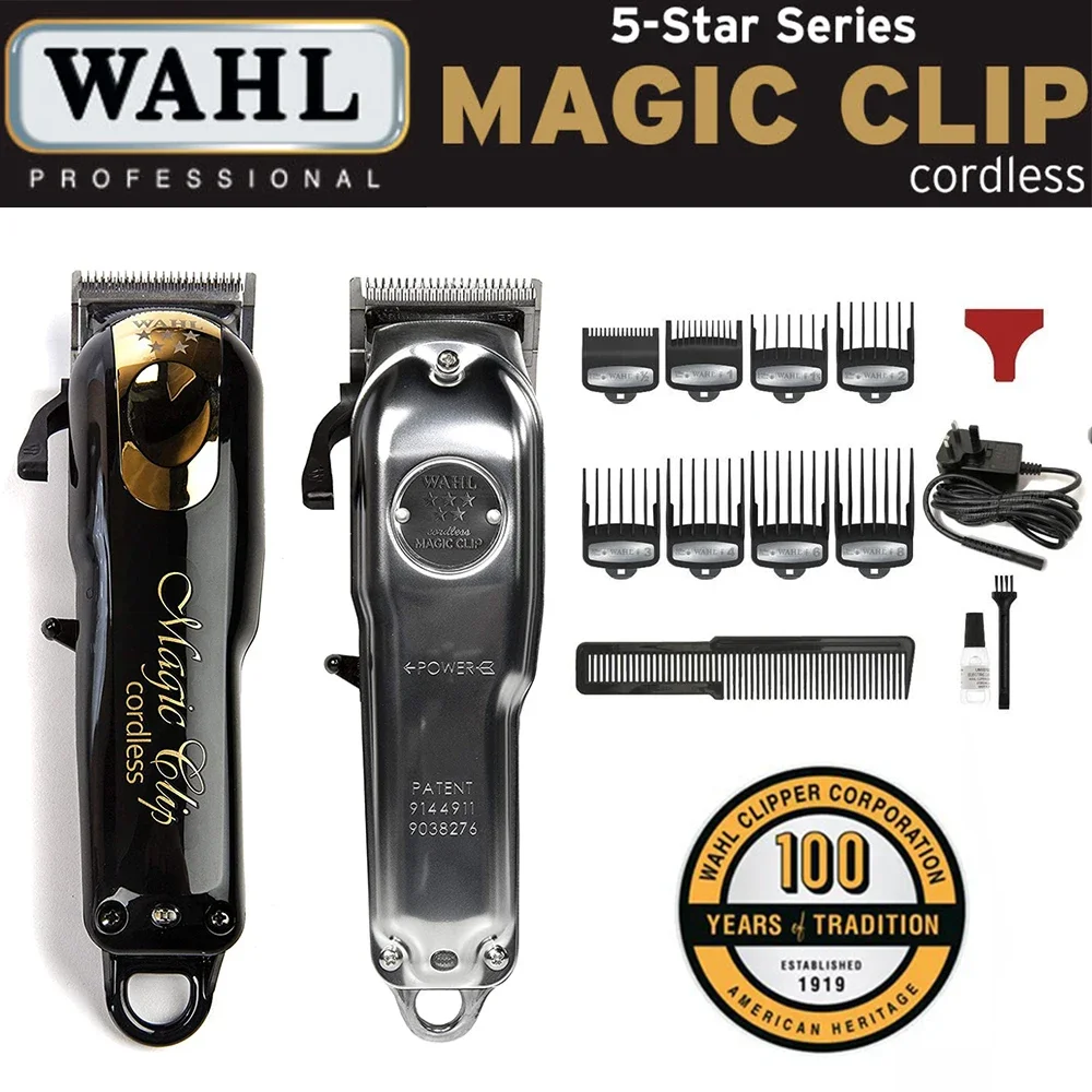 Wahl 5 Star Professional 8148 Magic Clip Legend Senior ماكينة قص الشعر اللاسلكية وتشذيب الشعر ماكينة حلاقة فانيش للحلاقين والمصممين