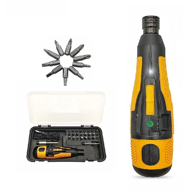

Electric Screwdriver Mini Cordless 3.6V Drill Lithium Battery Manual and Electric Usb Power Tool Charging LED Light For HOME DIY