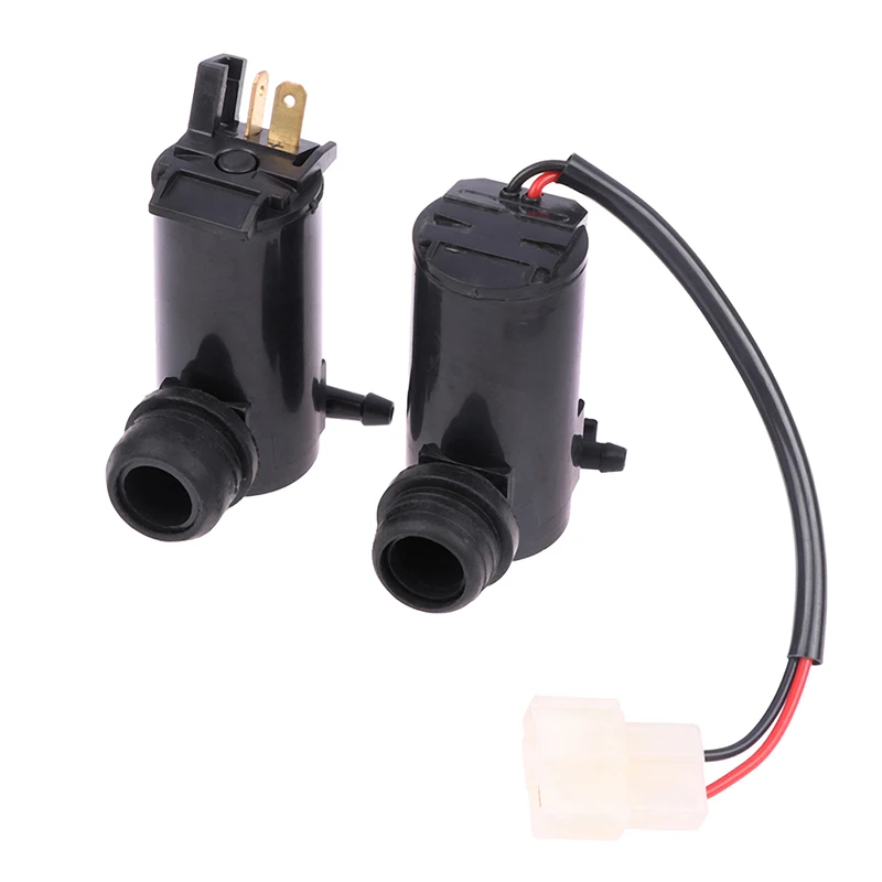 12V Universal Car Glass Wiper Windshield Water Washer Pump Jet Motor Car Styling Windcreen Replacement Kit