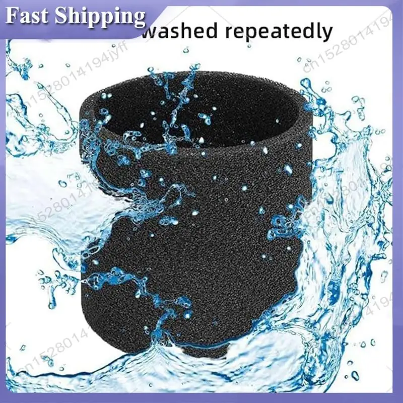 -ABDH 6 Pak 90585 Filter Pengganti Busa VF2001 Lengan Busa untuk Penyedot Debu Basah Kering, Suku Cadang Pengganti 9058500