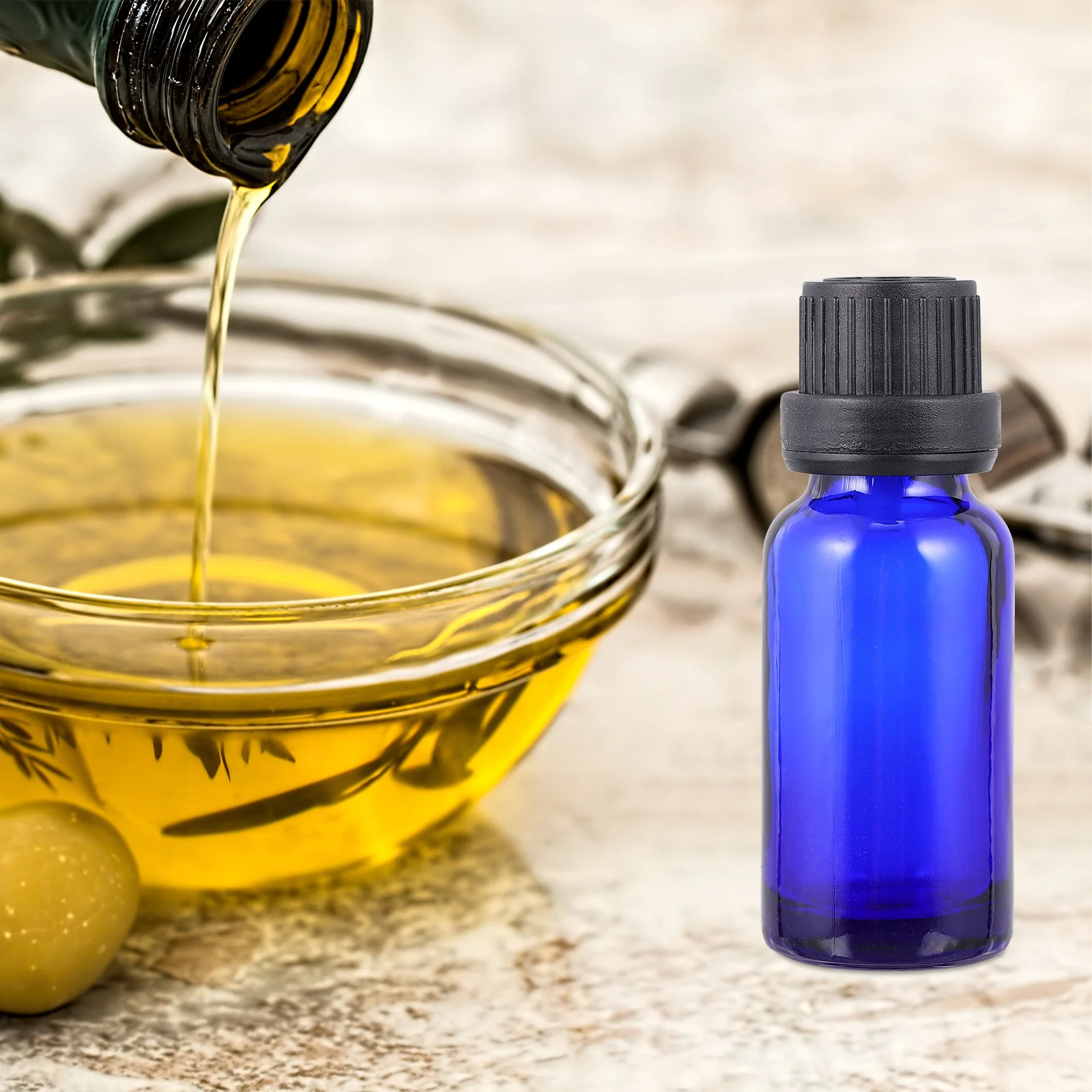 

15Pcs Portable Essential Oil Storage Bottles Glass Dropper Perfume Liquid Container Set Essential Oil Bottle Glass Bottle