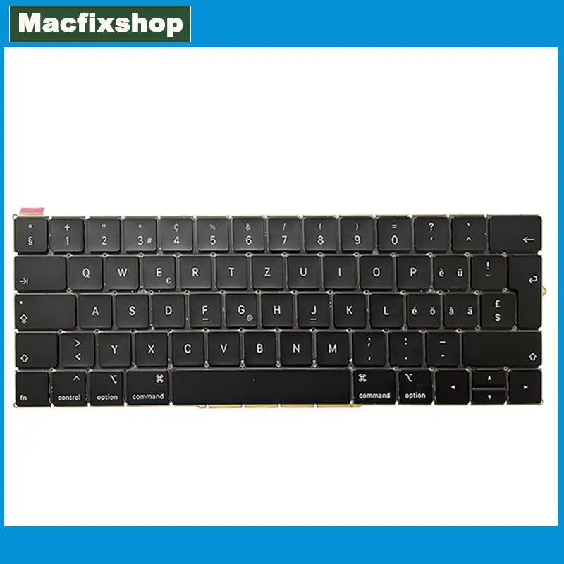 Laptop Keyboard A1989 A1990 Swedish Keyboards For Macbook Pro Retina 13 15inch Switzerland Swiss A1990 1989 Keyboard 2018 Year