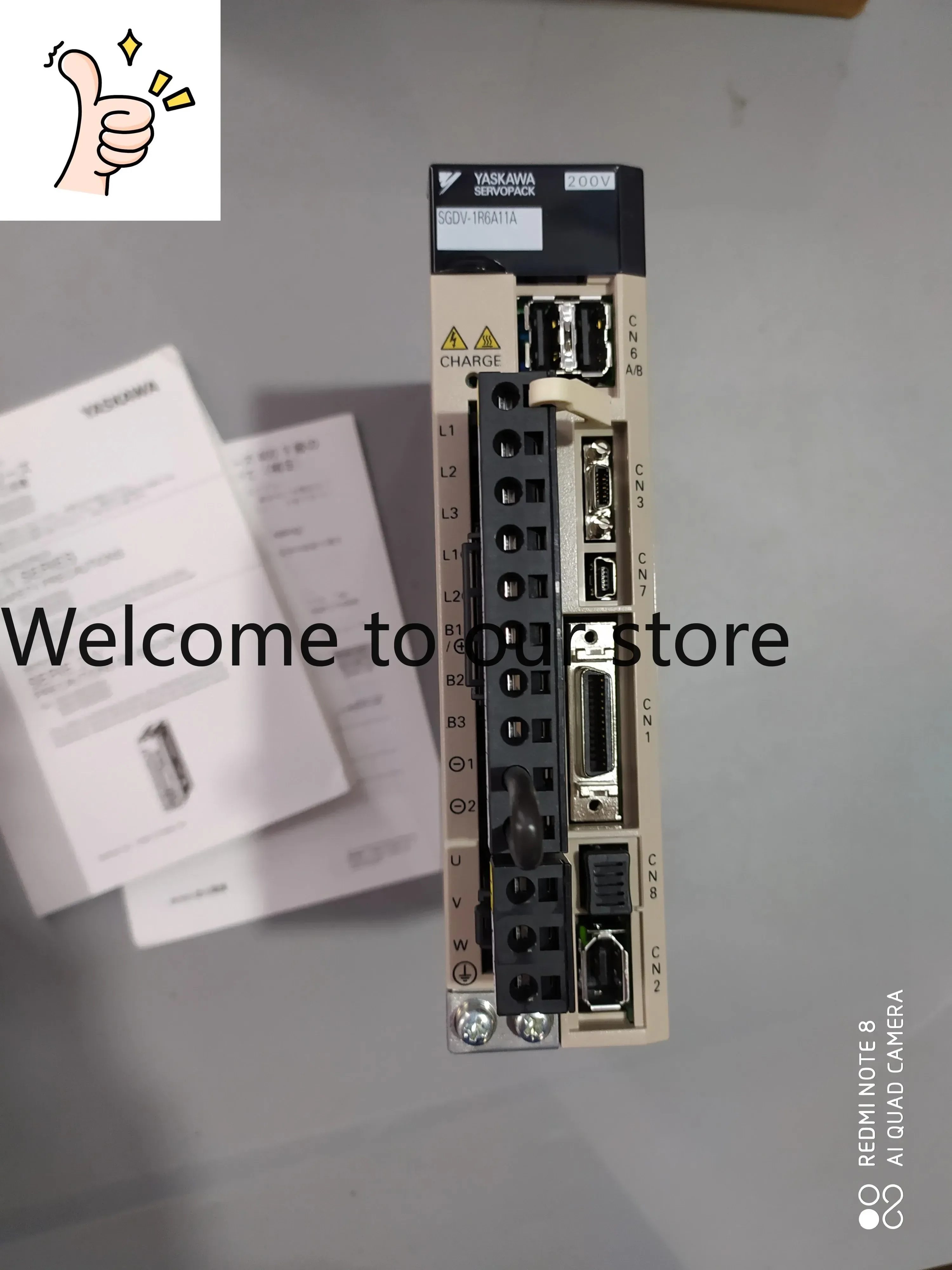 

2025 SGMPH-15A1A6D Yaskawa Electric, абсолютно новый, в наличии, доступен для заказа