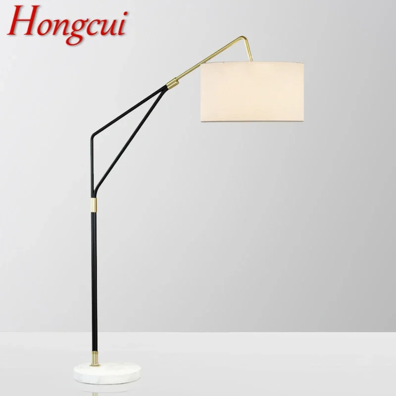 

Hongcui Modern Fishing Floor Lamp Nordic Family Living Room Beside The Sofa Creative LED Decorative Standing Light