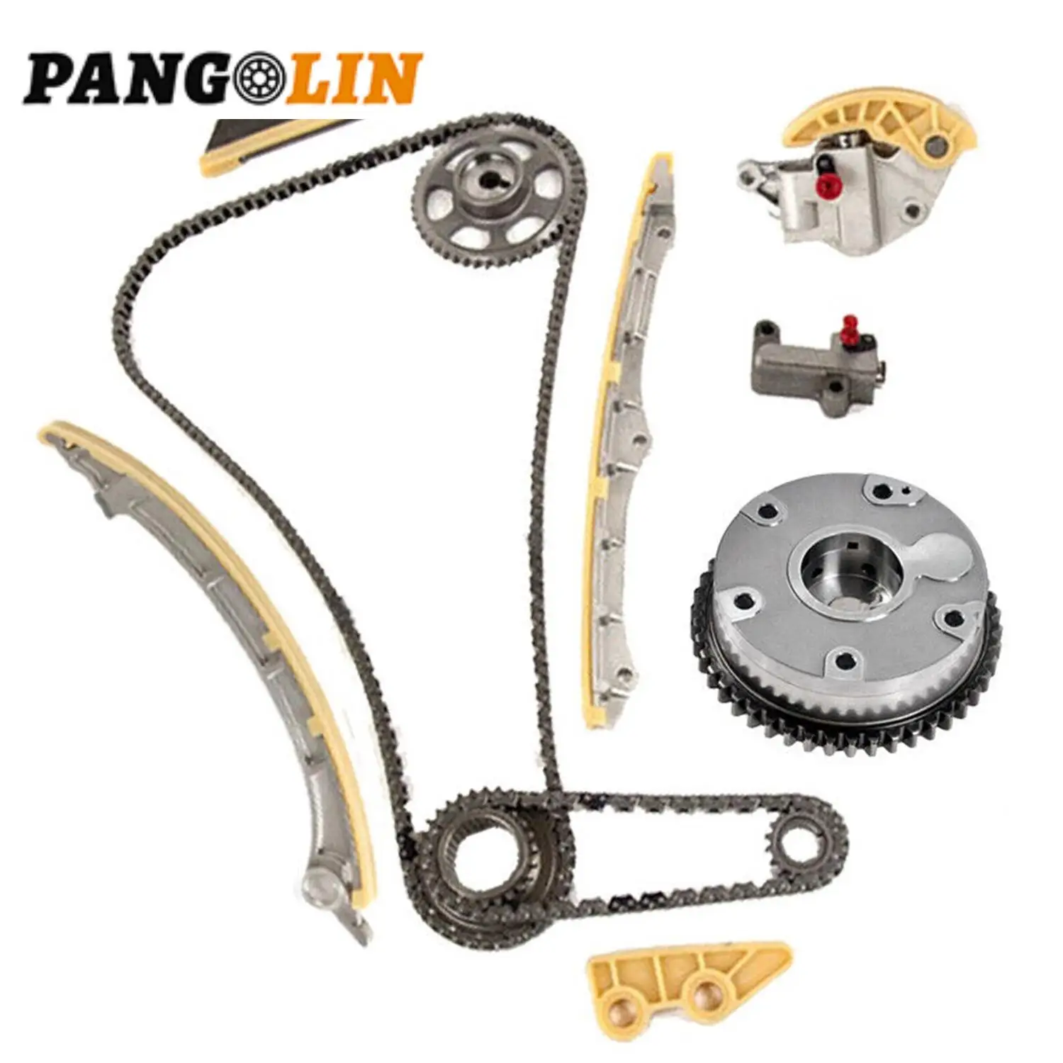 

1Set Timing Chain Kit Camshaft Adjuster Fit Honda ILX Accord Civic Crosstour CR-V 2.4 Engine Car Accessories Parts Replacement